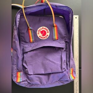 Purple Kånken backpack